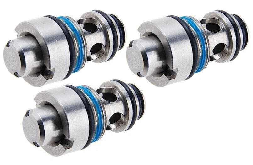 EVO Stainless Steel Output Valve for TM & GM MWS GBB / Hi-CAPA Magazine (3pcs)