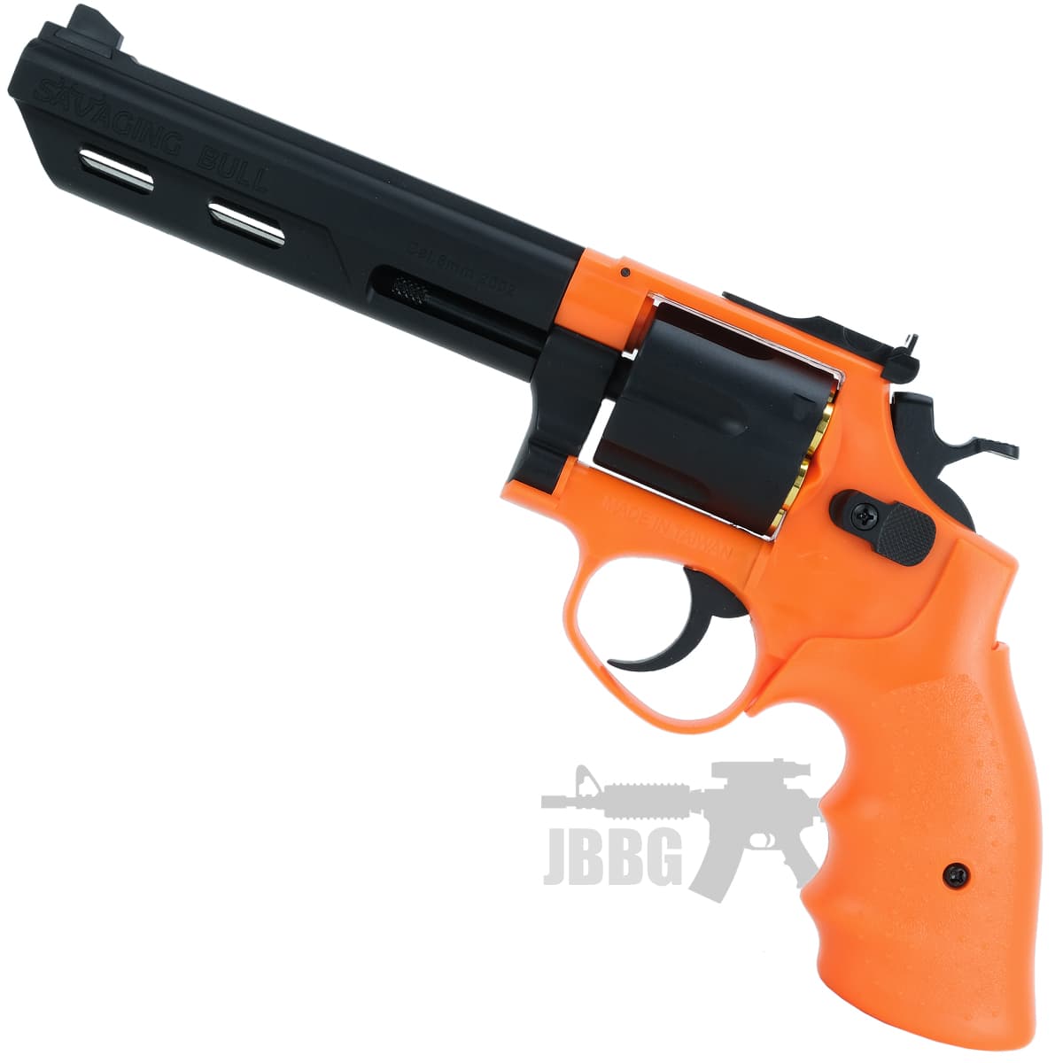 Airsoft BB Revolver Gas Orange