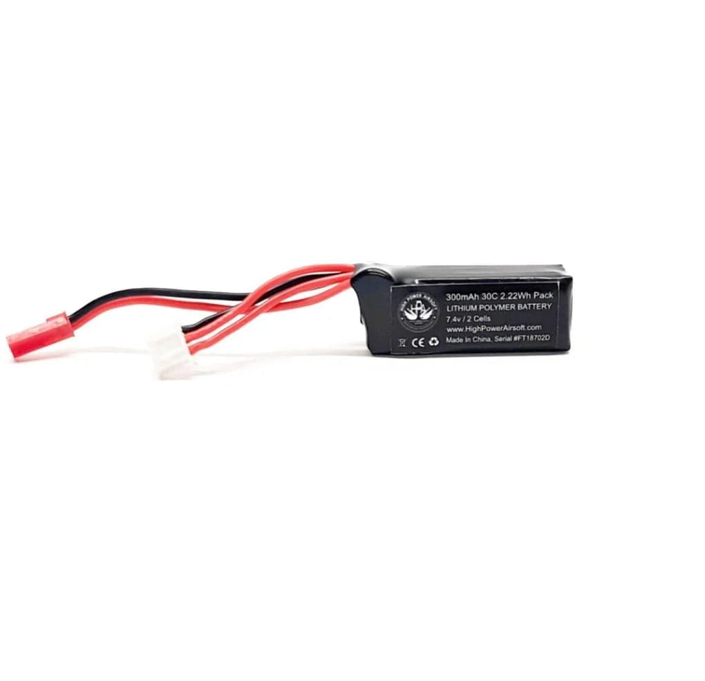 HPA 7.4V Brick 300Mah 30/50C Burst JST HPA battery