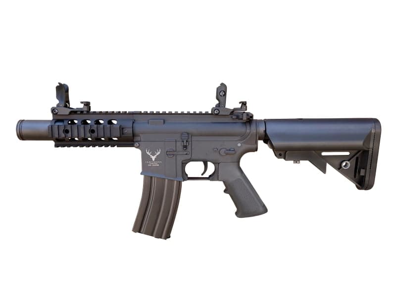 Tactical M4 AEG (Polymer Body with Mosfet – Inc. Bat. and Charger – HMT12)