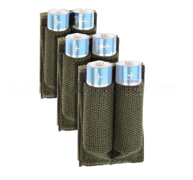 3X PORTA BATTERIE AA DOPPIO – INVADER GEAR