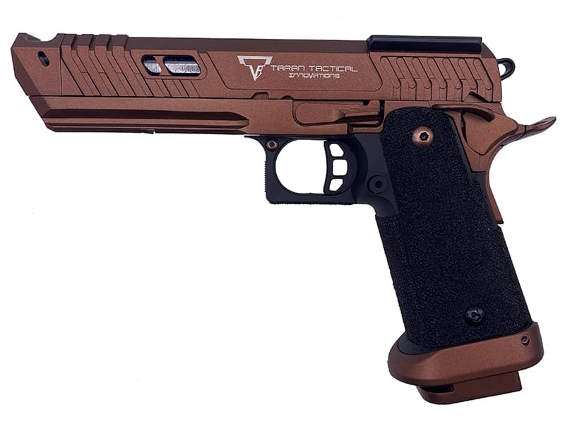 x Taran Tactical Licensed JW4 Pit Viper GBB Pistol – Bronze