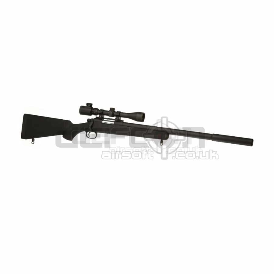 VSR BAR10 G-Spec Sniper Rifle with Silencer and Scope