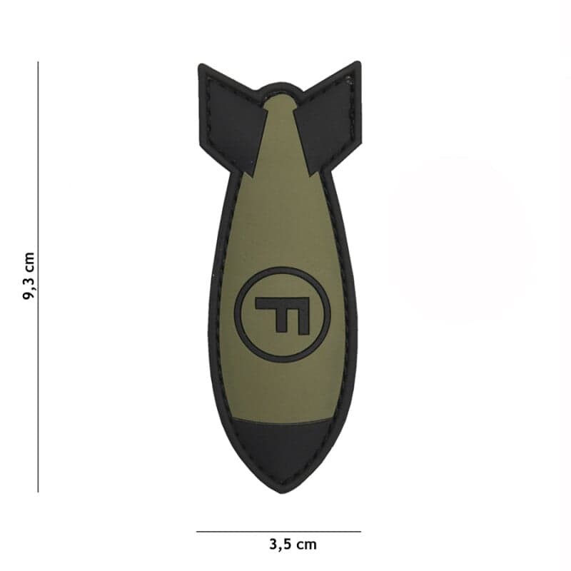 F. Bomb PVC 3D Patch