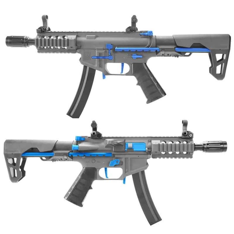 PDW 9mm SBR Shorty - & Blue (Limited Edition)