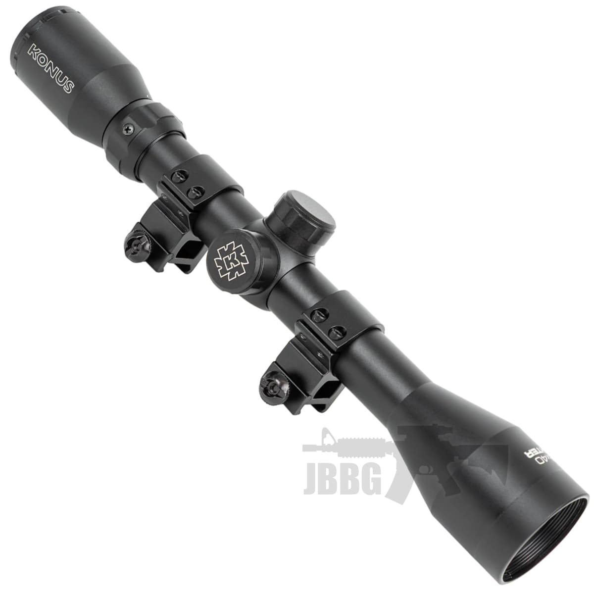 Fighter 3-9 X40 Mil Dot Rifle Scope with Picatinny Mounts