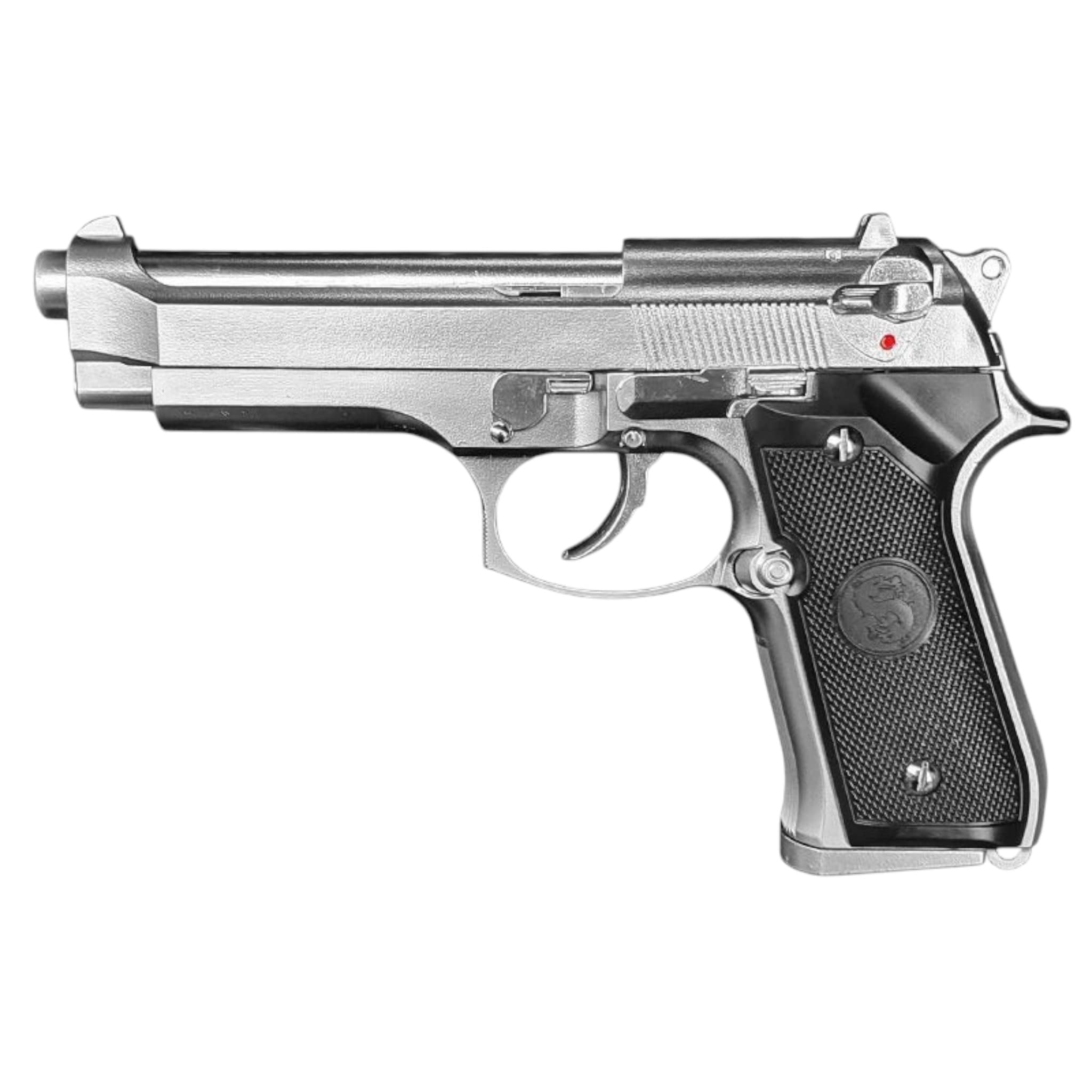 M9 Gas Blowback Pistol (Silver – GGB-9606S)