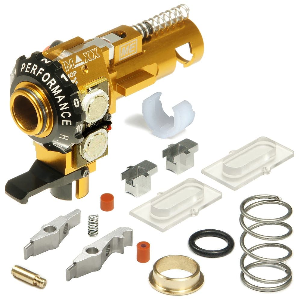 GRUPPO HOP UP ME PRO IN ALLUMINIO CNC PER M4/M16 CON LED – MAXX MODEL