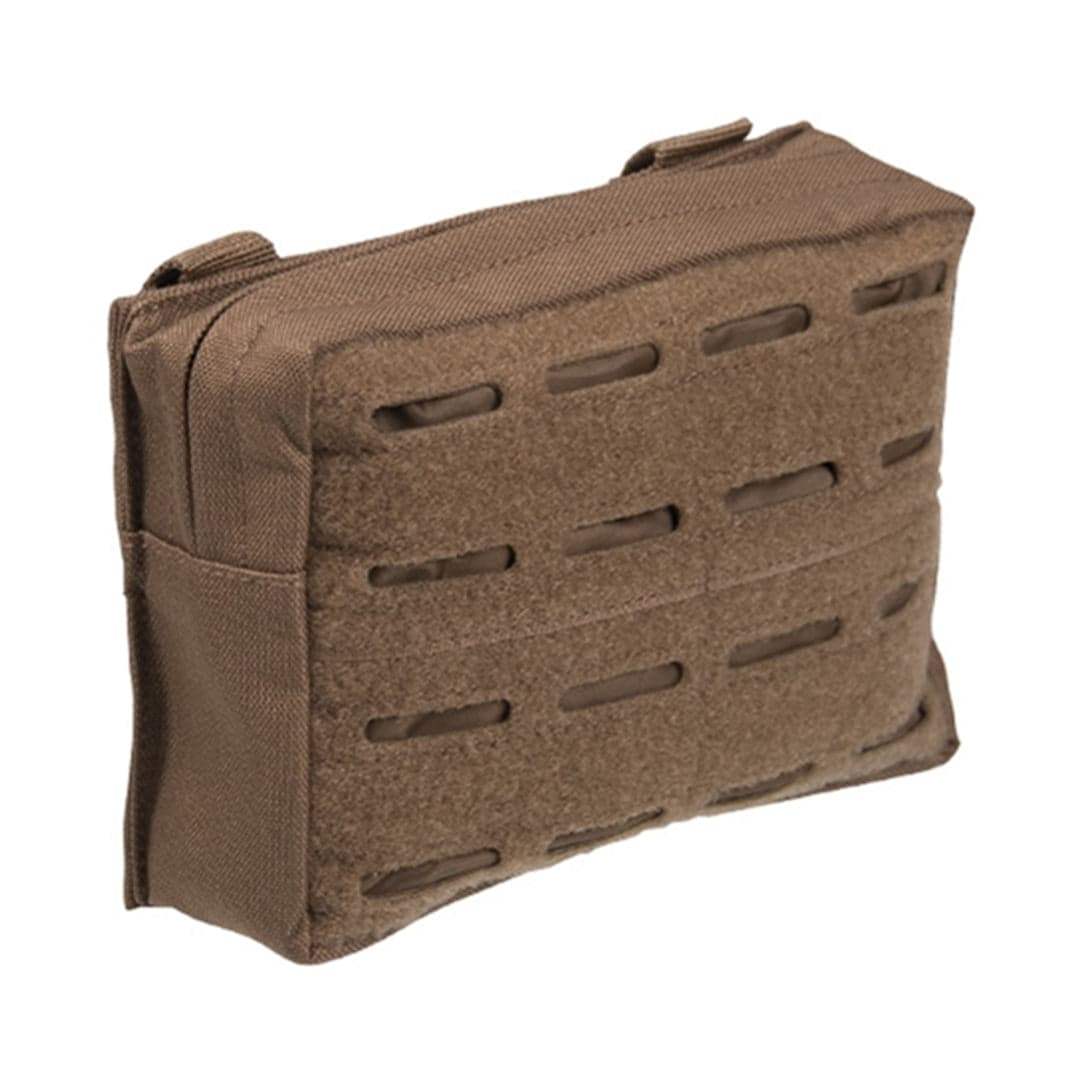 Laser Cut Small Belt Molle Utility Pouch Dark Coyote