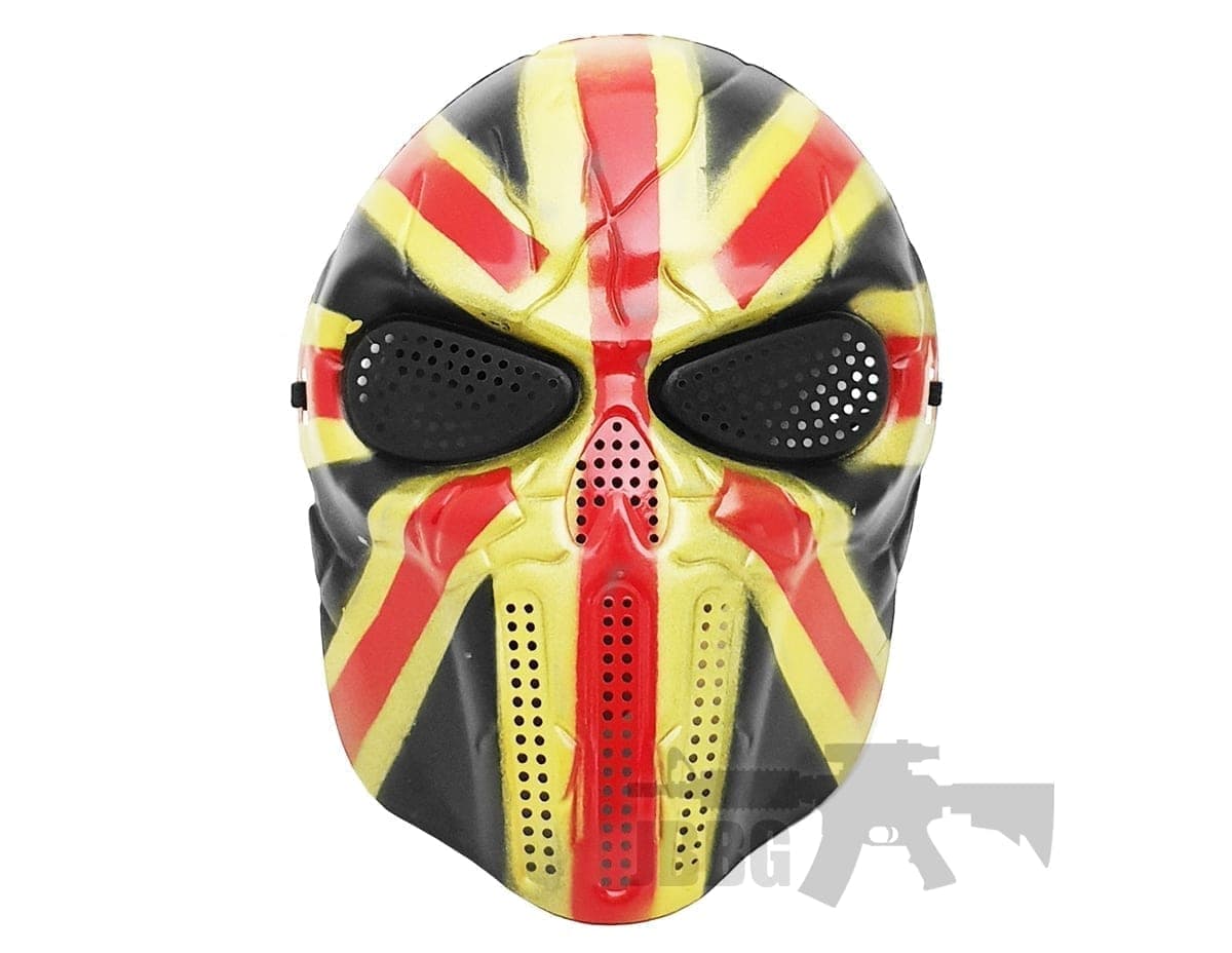 Halloween Full Face Skull Knight Mask