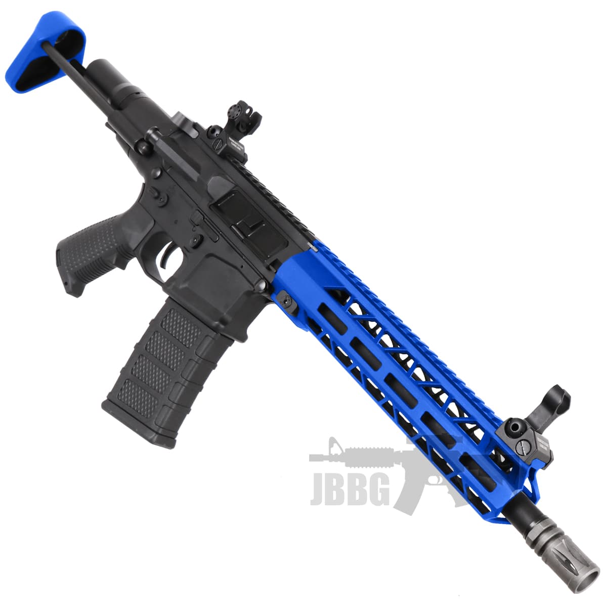 10 Inch M-Lock Elite Rail M4 AEG Carbine Classic Army Blue