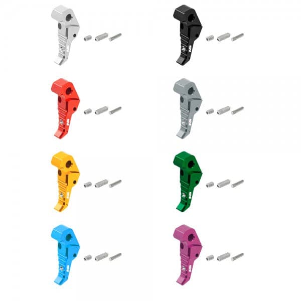 CNC Aluminium Adjustable Trigger - Action Army AAP-01/C (Various Colours)