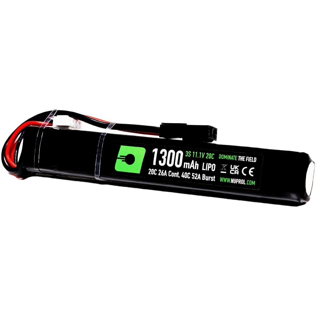 LiPo Battery 1300mAh 11.1v 20c (STK|Small Tamiya)
