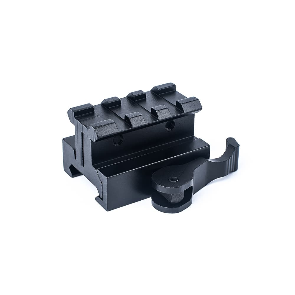 Height and Tilt Adjustable Rail QD Mount – 3 Slot