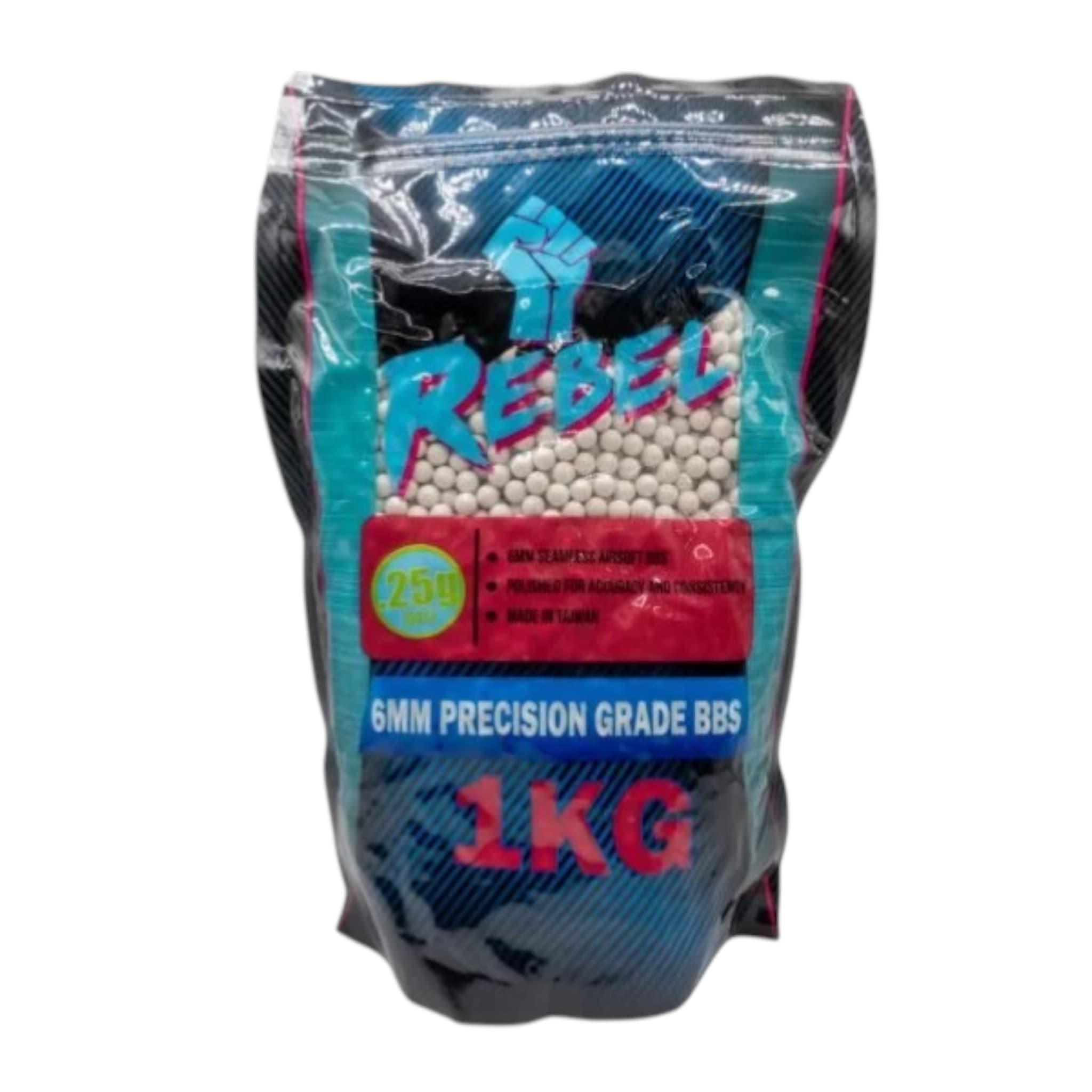 Precision BIO 6mm BBs 1kg Bag – 0.25g