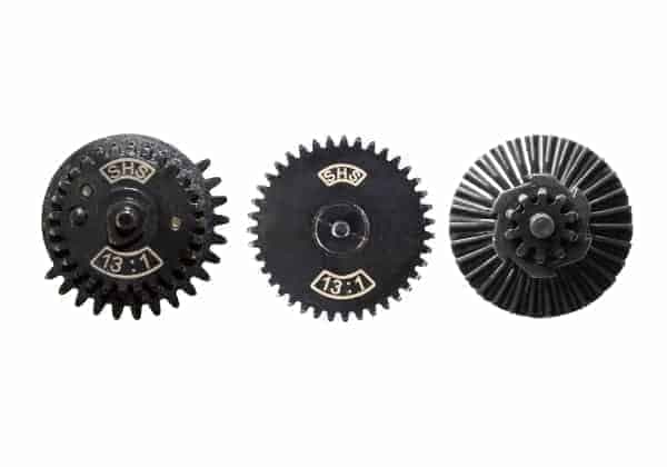 Airsoft Gearbox 13:1 High Speed Gear Set
