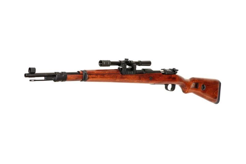 Karabiner 98K Bolt-Action Sniper Rifle Real Wood with Scope