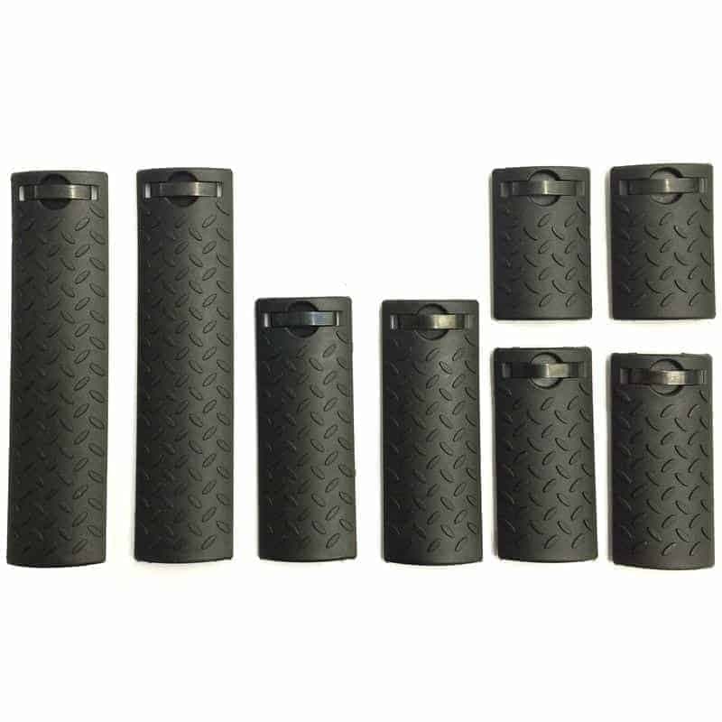 Rail cover assorted size set for 20mm rails