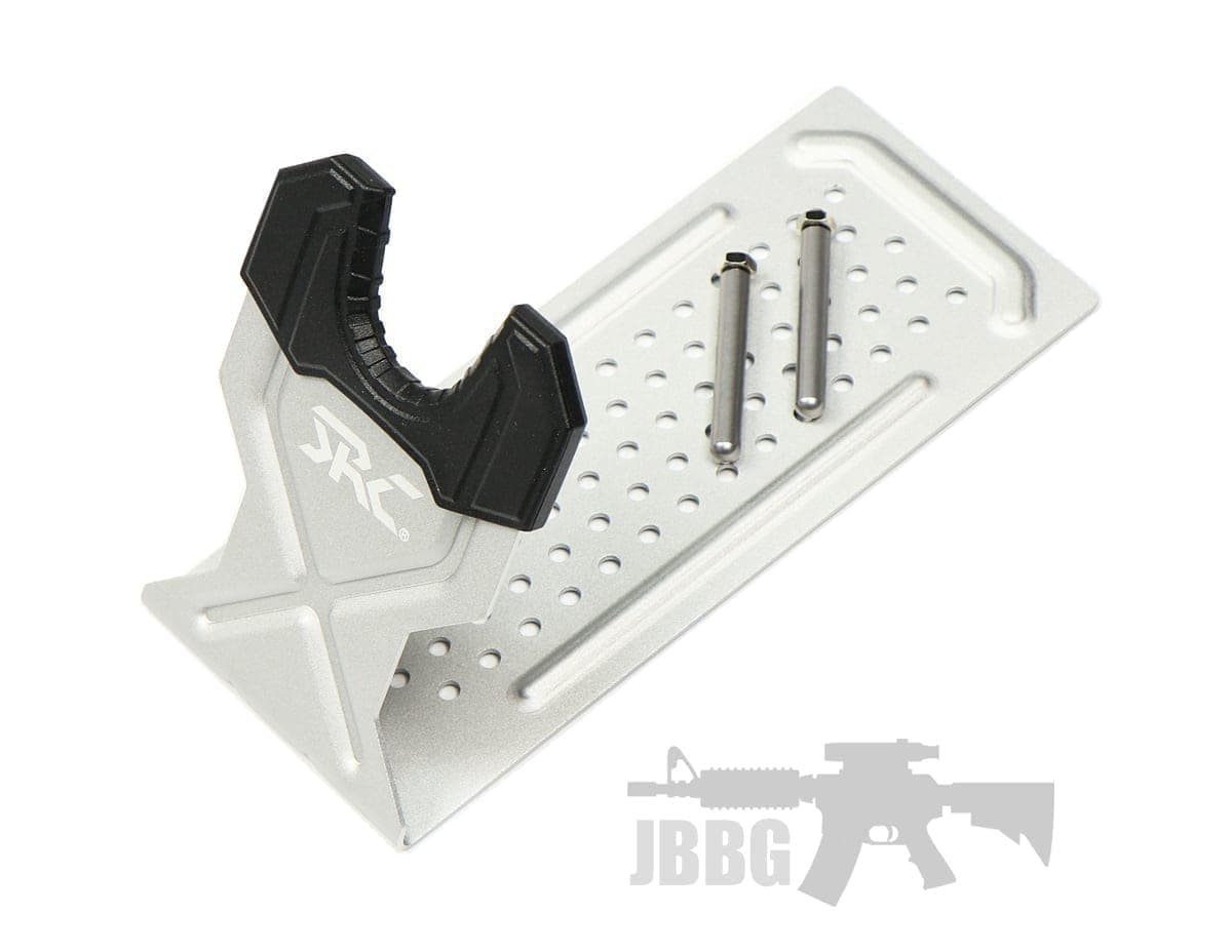 Pistol Stand 104N Silver