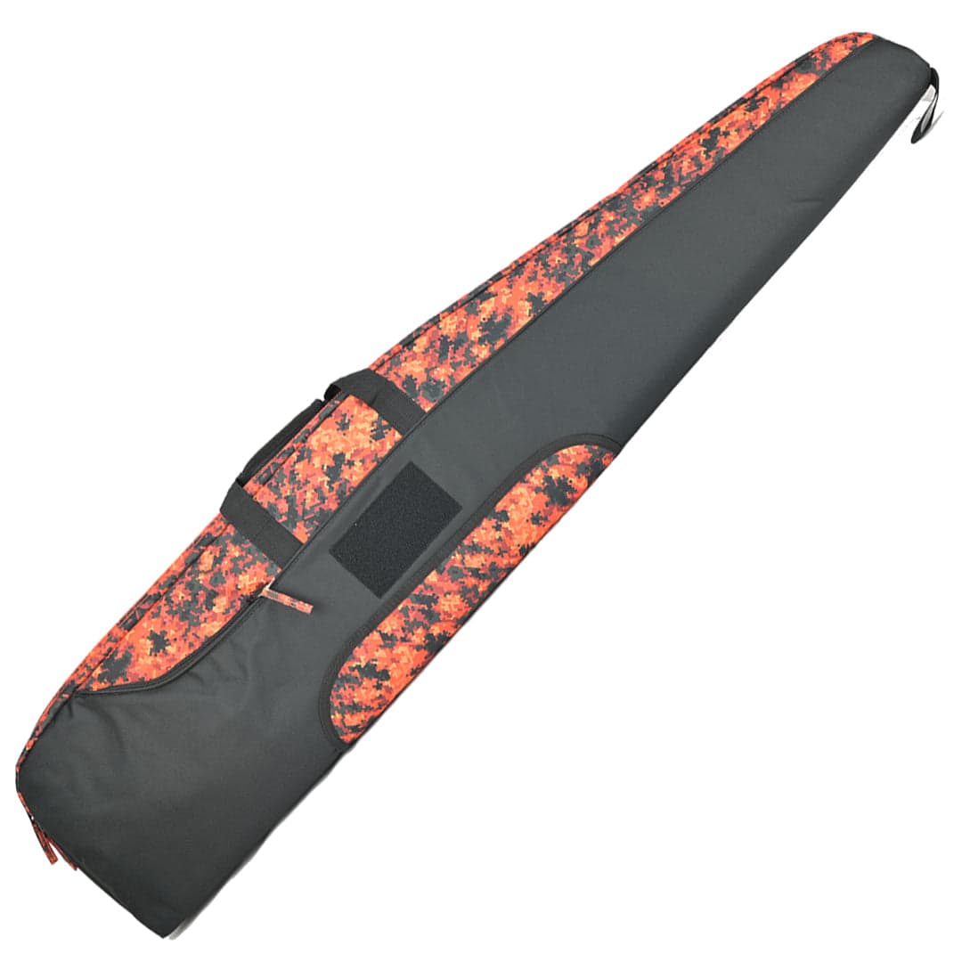 Rifle Slip Padded Carry Case Camo Orange 134cm