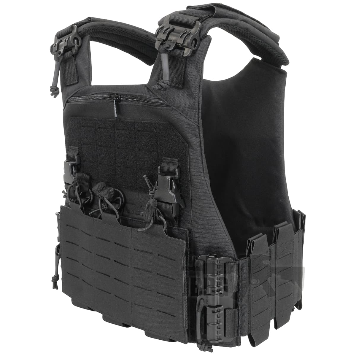 V065 Quick Release Tactical Vest with MOLLE System and Magazine Pouches