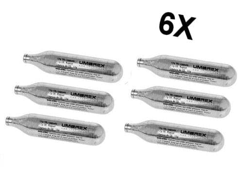 PACK 6 BOMBOLETTE GAS CO2 DA 12GR – UMAREX