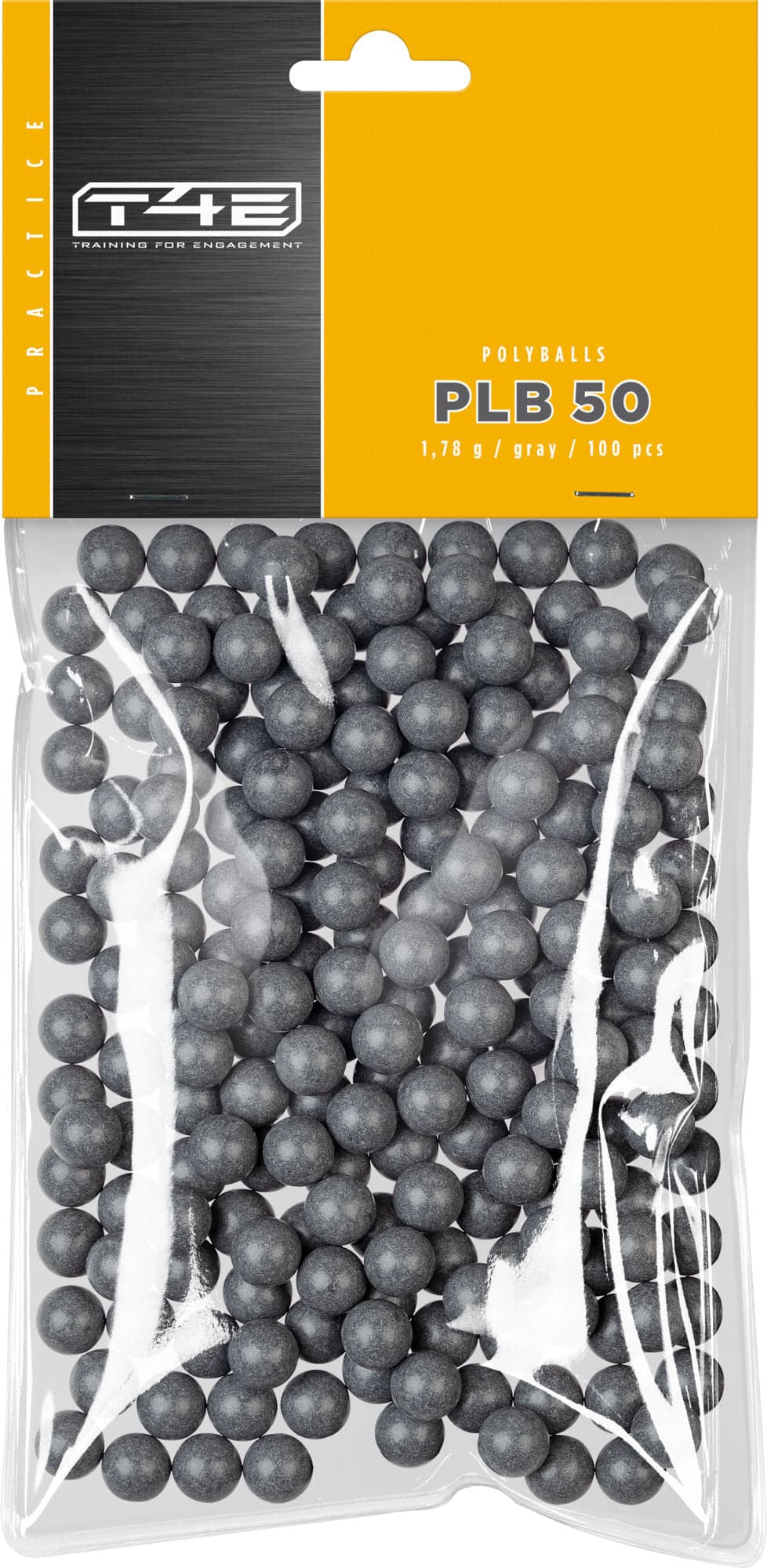 T4E Practice Polyballs PLB .50 100 Pack