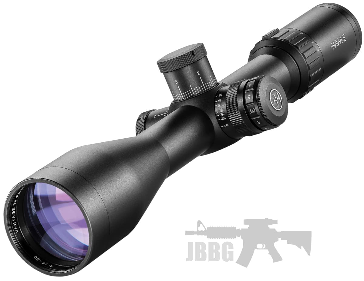 30 WA SF 4-16×50 (Half Mil Dot IR)