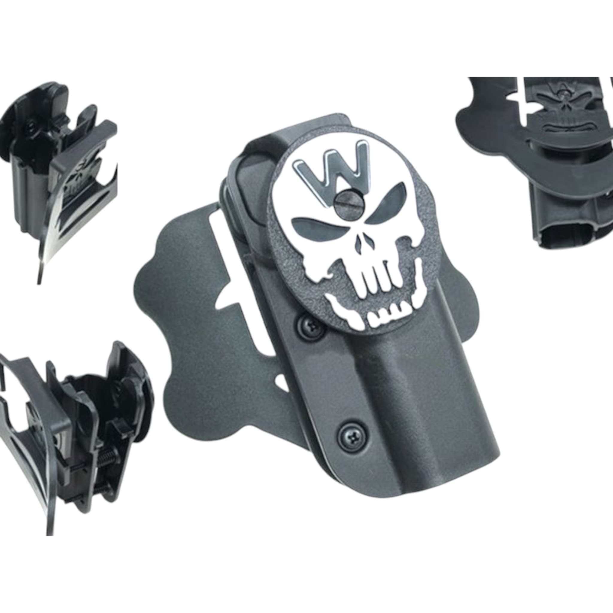 Double Barrel Holster (Skull)